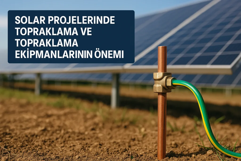 Solar Projelerinde Topraklama ve Topraklama Ekipmanlarının Önemi